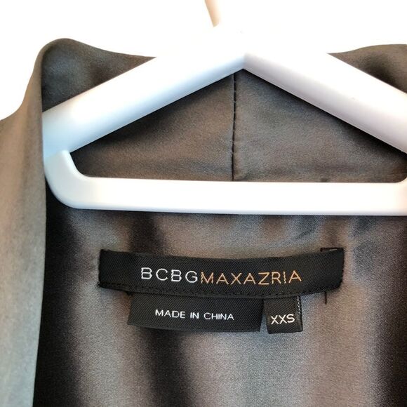 BCBGMaxAzria Gray High Low Dress - Picture 2 of 12